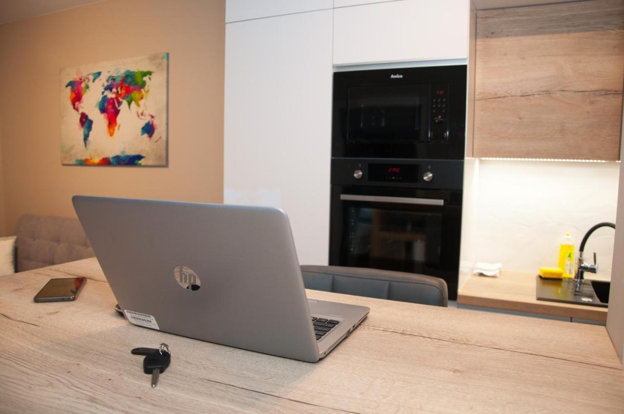 Apartament Cybernetyki Mokotow Warszawa Eksteriør bilde